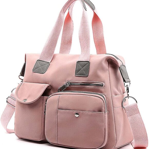 Women Utility Tote Bag Teacher Purses and Handbags for Nurse Waterproof Nylon Mu - Picture 1 of 6